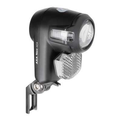 AXA KOPLAMP BATTERIJ NOX CITY 4 AUTO/OFF LUX ZWART OP KAART