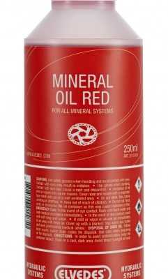 ELVEDES SCHIJFREMOLIE MINERAAL ROOD 250ML 2015169