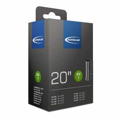 SCHWALBE BINNENBAND AV7 20 INCH 20X1.50-2.50 40/62-406 AV 40MM