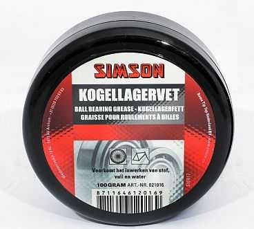 SIMSON 021016 KOGELLAGERVET 100 GRAM