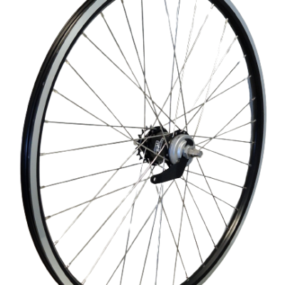 KGS ACHTERWIEL 28 INCH (622) ALU VELG ZWART-ZILVER STURMEY ARCHER REMNAAF