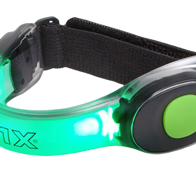 LYNX LED ARMBAND GROEN INCL 2X BATTERIJ CR2032 OP KAART